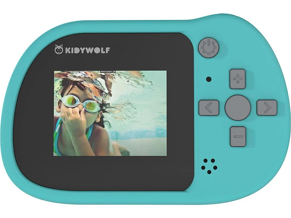 Kidywolf Kidycam Waterdichte Actiecamera | Cyaan