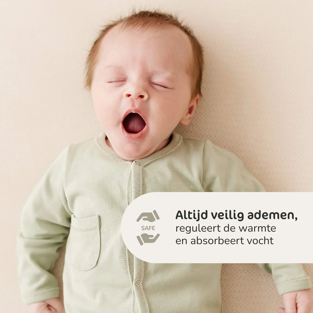 AeroSleep Evolution Matraspakket voor Babybed/Ledikant | Matras + Matrasbeschermer 70 x 140 cm