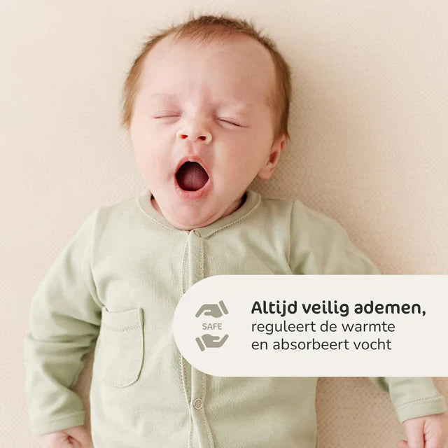 AeroSleep Evolution Matraspakket voor Wieg/Co-Sleeper | Matras + Matrasbeschermer 50 x 83 cm