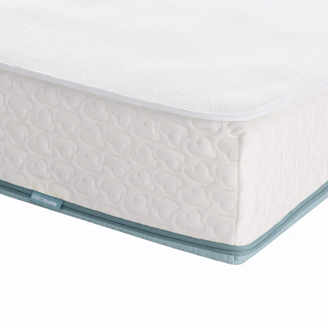AeroSleep Premium Matraspakket voor Babybed/Ledikant | Matras + Matrasbeschermer Anti Reflux 60 x 120 cm