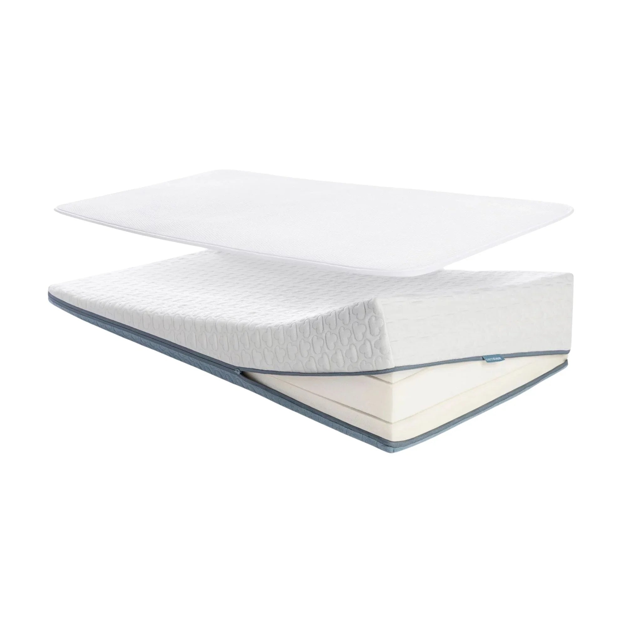 AeroSleep Premium Matraspakket voor Babybed/Ledikant | Matras + Matrasbeschermer Anti Reflux 60 x 120 cm
