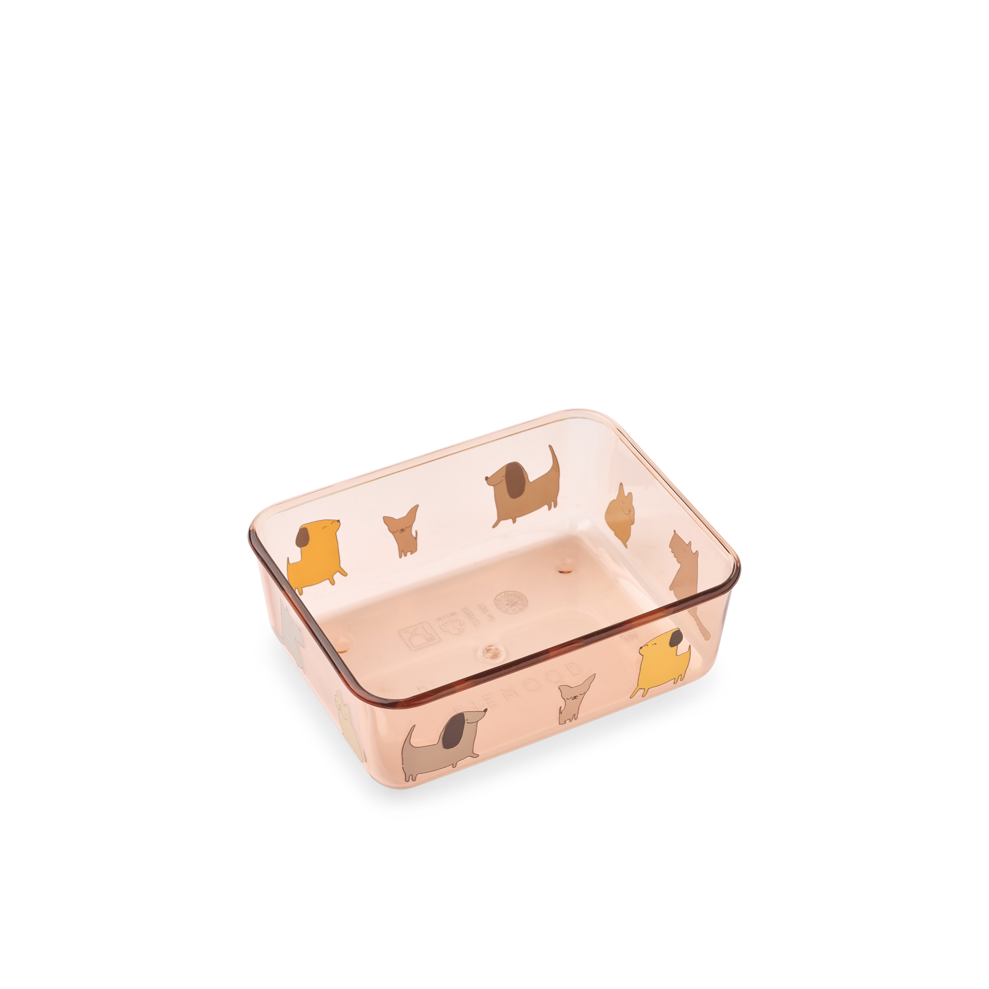 Liewood Ako Tritan Snack Box | Cats And Dogs / Sandy