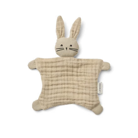 Liewood Amaya Rabbit Knuffeldoekje Teddy | Mist