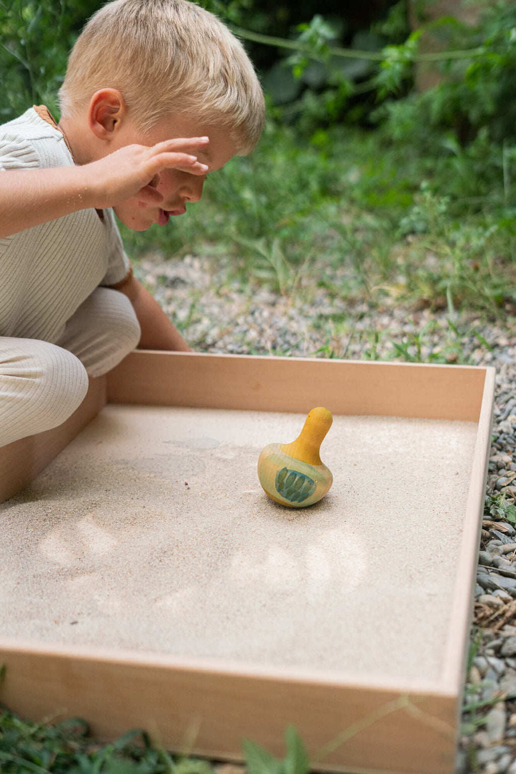 Grapat Houten vogel | Geel