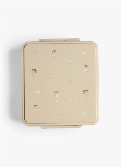 Citron Grand Lunchbox Ballerina met vakjes