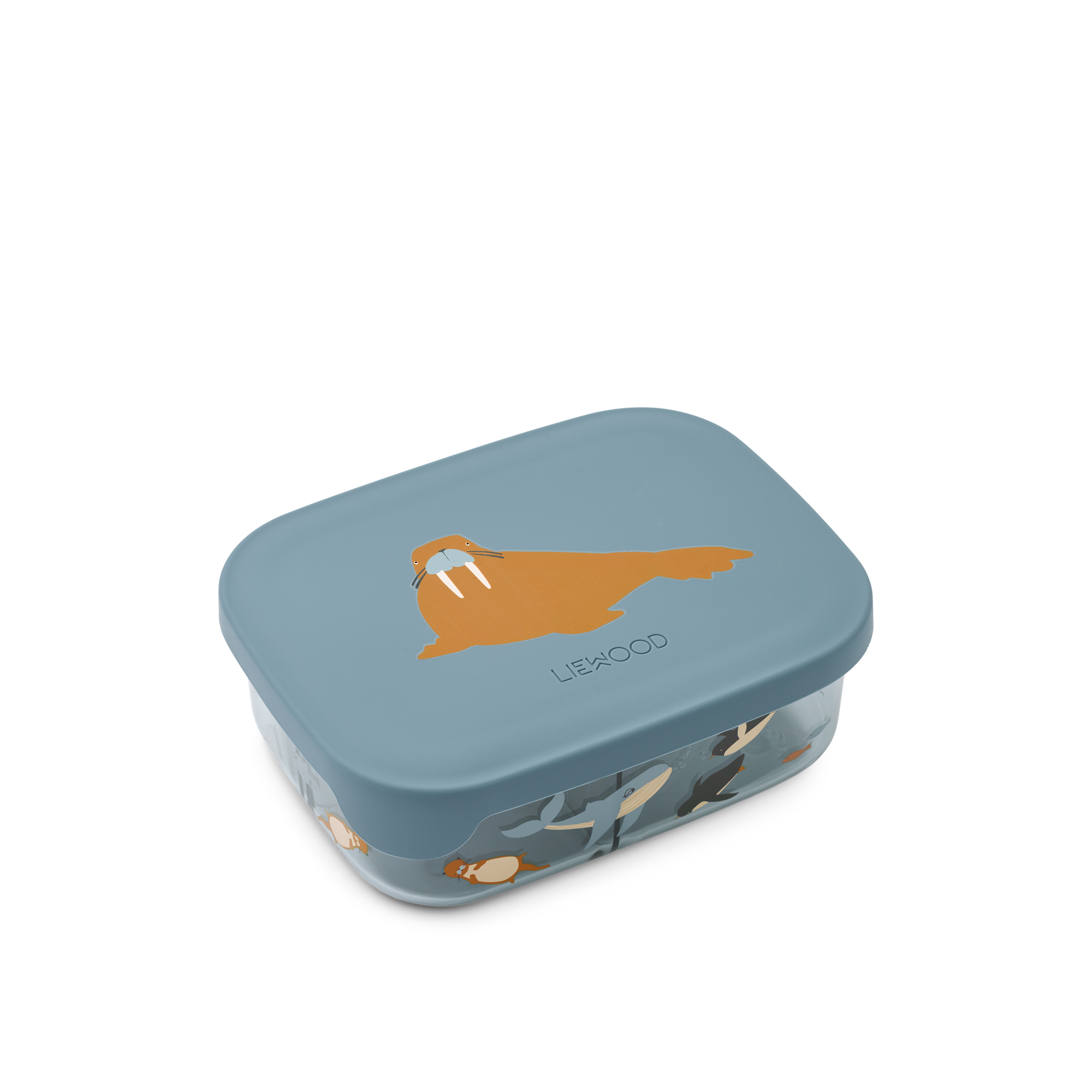 Liewood Arthur Tritan Lunchbox | Arctic Sea / Ocean View