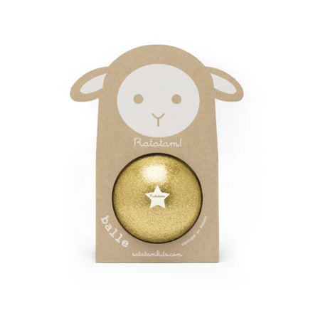 Ratatam Baby Sheep Bal 10cm | Gold