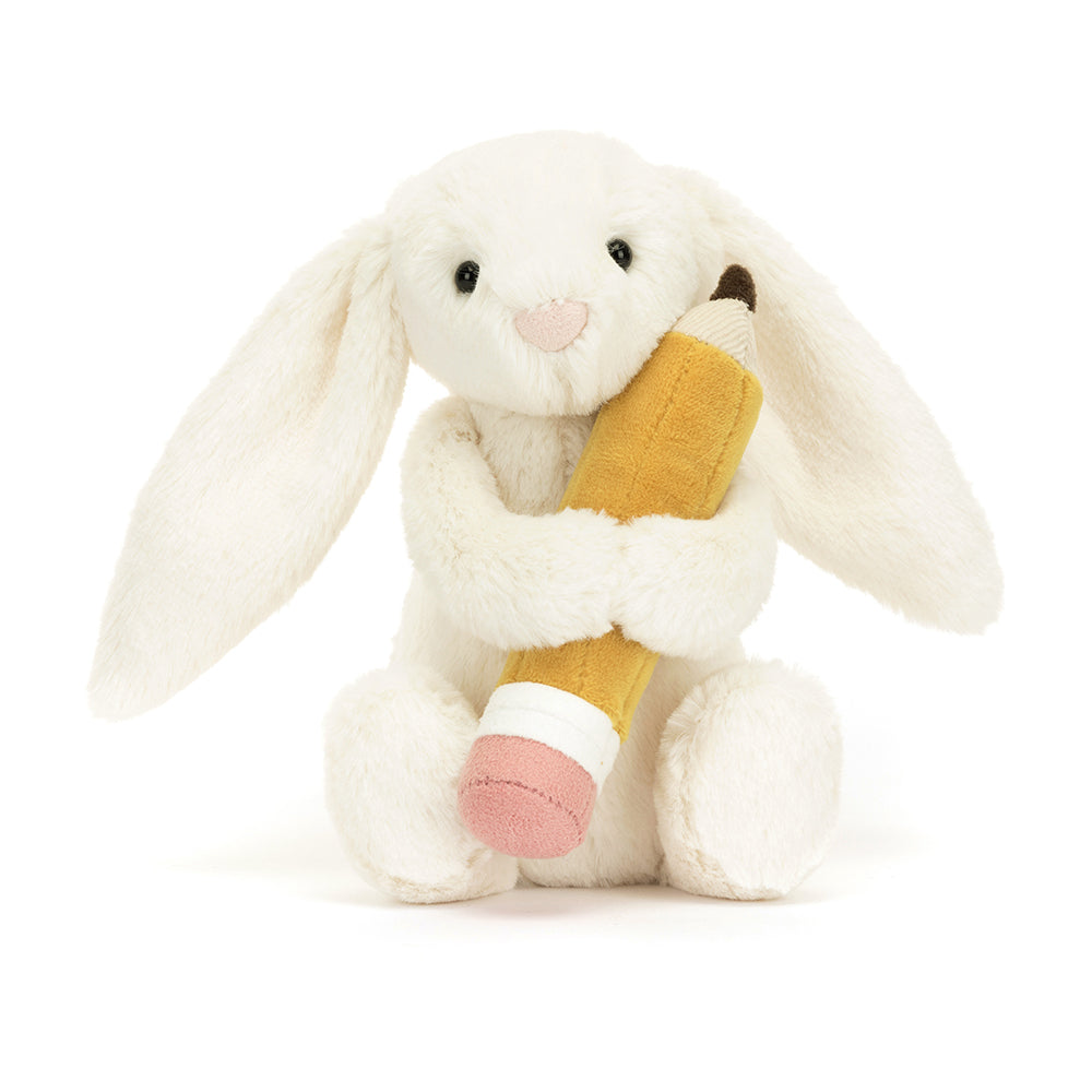 Jellycat Knuffel Amuseable Bashful Bunny With Pencil