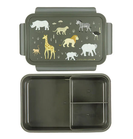 A Little Lovely Company Lunch Box Met Verdeelvakjes | Savanna