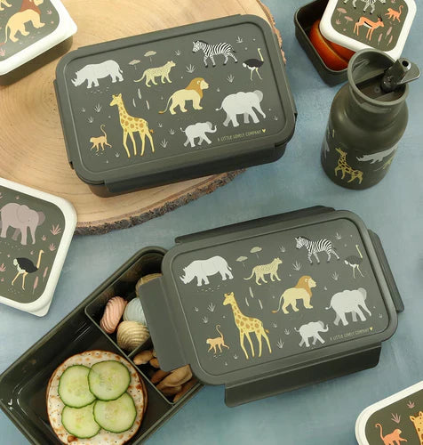 A Little Lovely Company Lunch Box Met Verdeelvakjes | Savanna