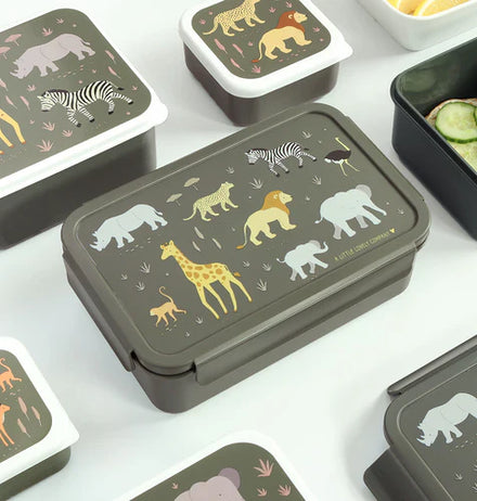 A Little Lovely Company Lunch Box Met Verdeelvakjes | Savanna