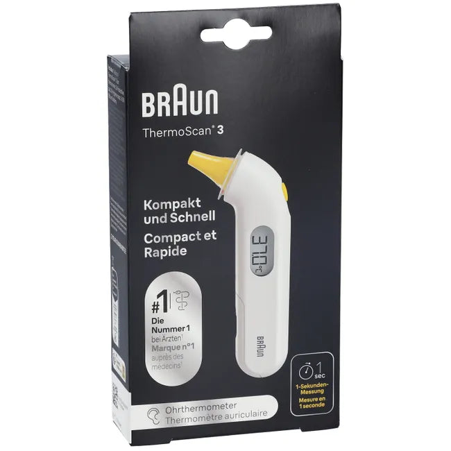 Braun Oorthermometer Thermoscan 3