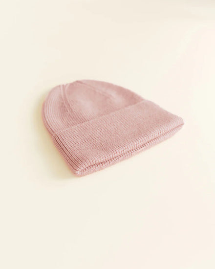 Hvid Newborn Beanie Fonzie | Powder