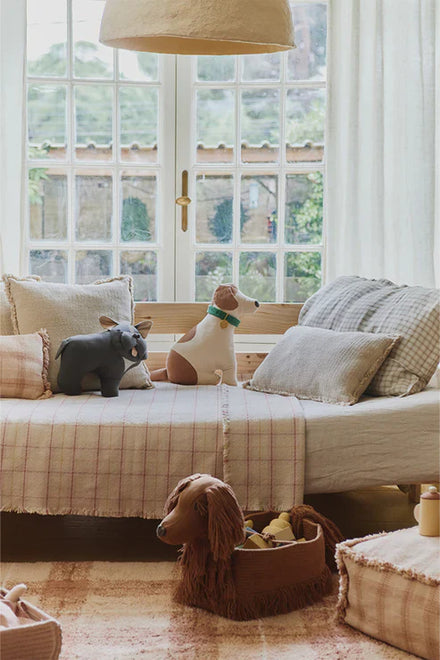 Lorena Canals Plaid | Tartan Rose