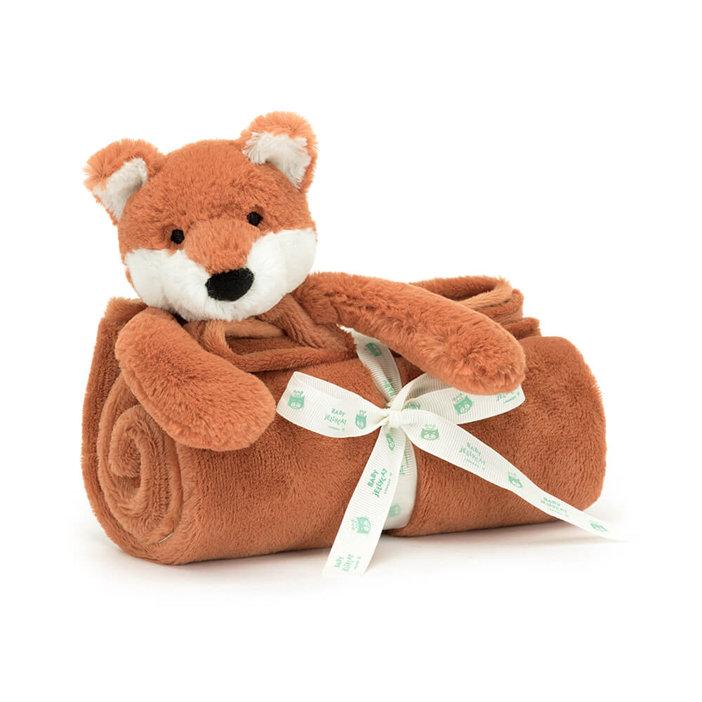 zzz Jellycat Knuffel Bashful Fox Cub Blankie