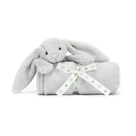 Jellycat Knuffel Bashful Silver Bunny Blankie