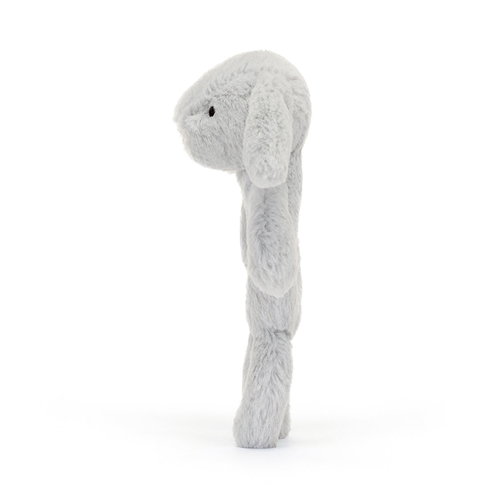 Jellycat Knuffel Bashful Silver Bunny Ring Rammelaar