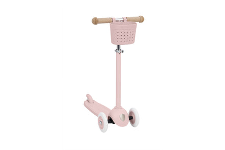 Banwood Eco Scooter Step Incl. Mandje | Faded Pink