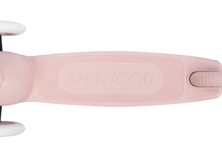Banwood Eco Scooter Step Incl. Mandje | Faded Pink