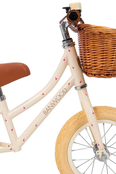 Banwood First Go Loopfiets | Flamingo