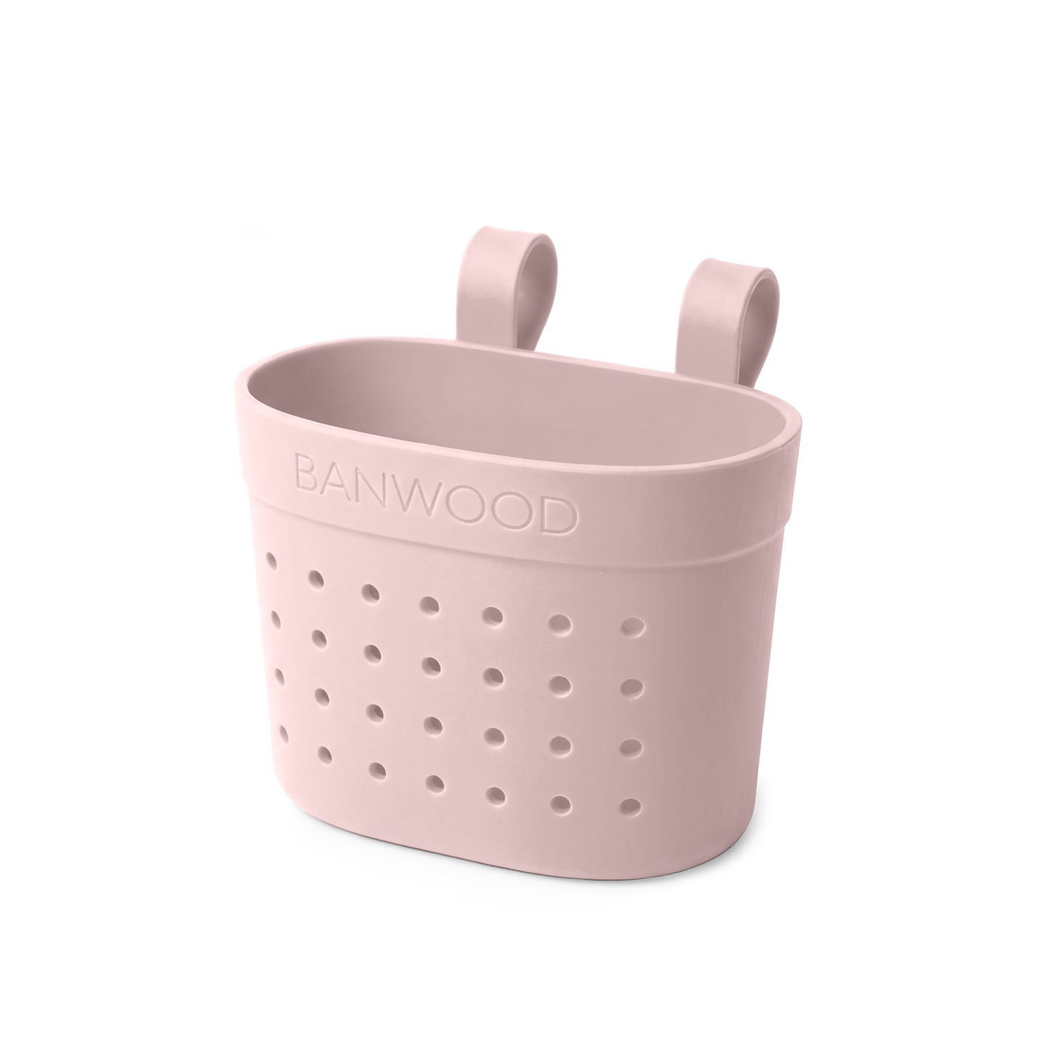 Banwood Fietsmandje Pin & Ride | Faded Pink