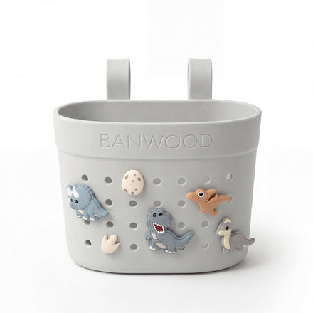 Banwood Fietsmandje Pin & Ride | Ivory