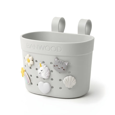 Banwood Fietsmandje Pin & Ride | Ivory