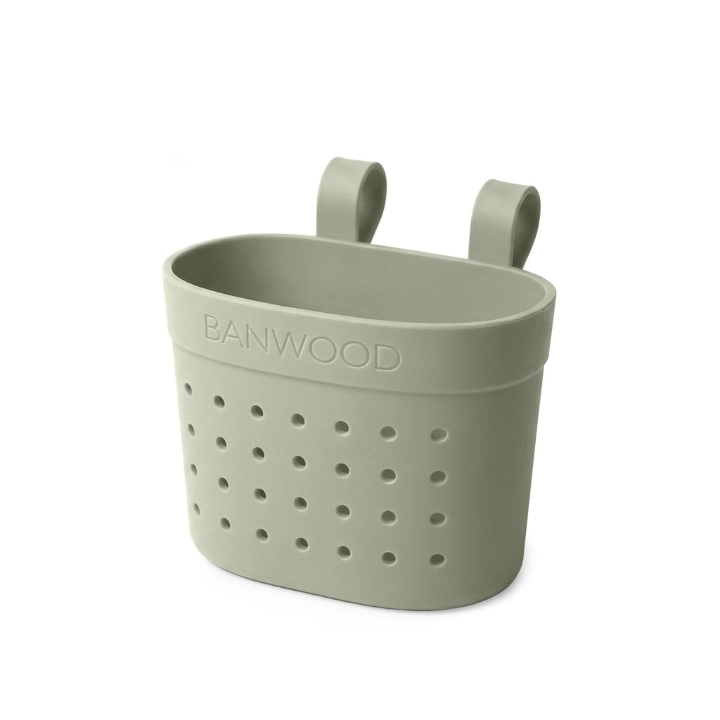 Banwood Fietsmandje Pin & Ride | Olive