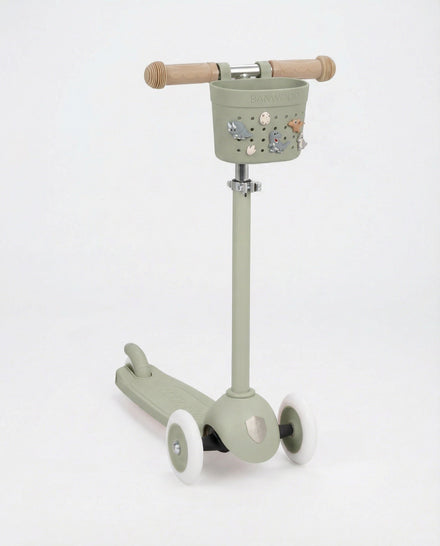 Banwood Fietsmandje Pin & Ride | Olive