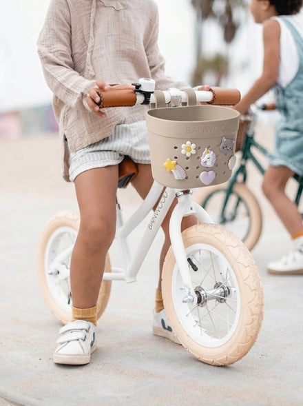 Banwood Fietsmandje Pin & Ride | Sand