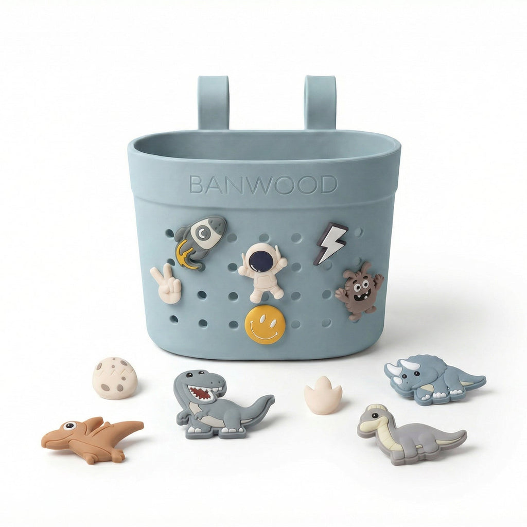 Banwood Fietsmandje Pin & Ride | Teal