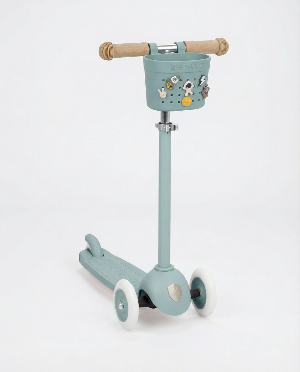 Banwood Fietsmandje Pin & Ride | Teal