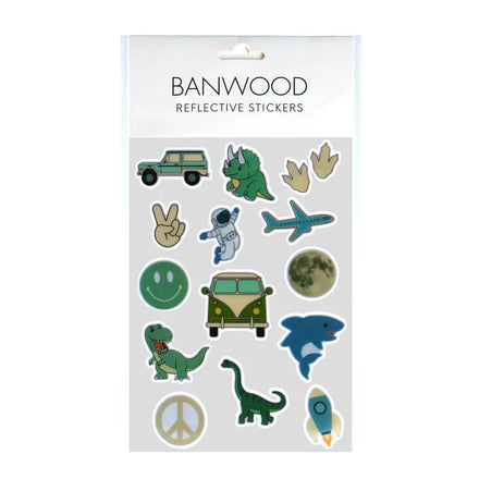 Banwood Reflecterende Stickers | Adventure