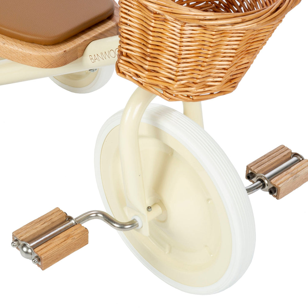 Banwood Trike Driewieler Met Mandje | Cream