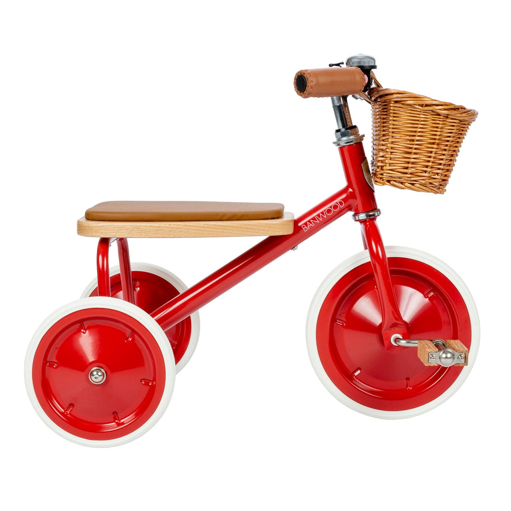 Banwood Trike Driewieler Met Mandje | Red