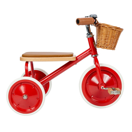 Banwood Trike Driewieler Met Mandje | Red