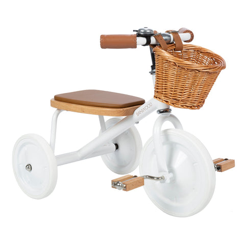 Banwood Trike Driewieler Met Mandje | White