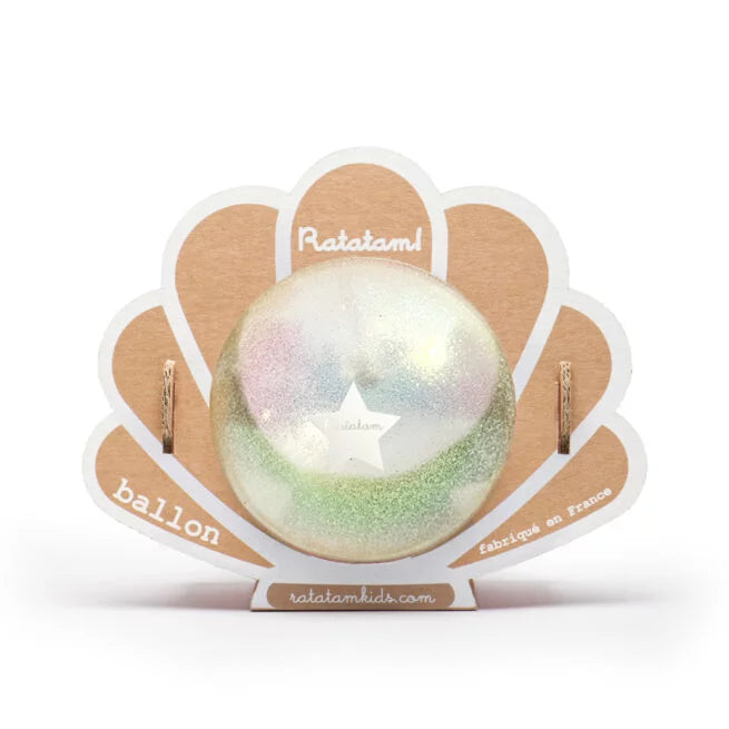 Ratatam Shell Bal 10cm | Wit