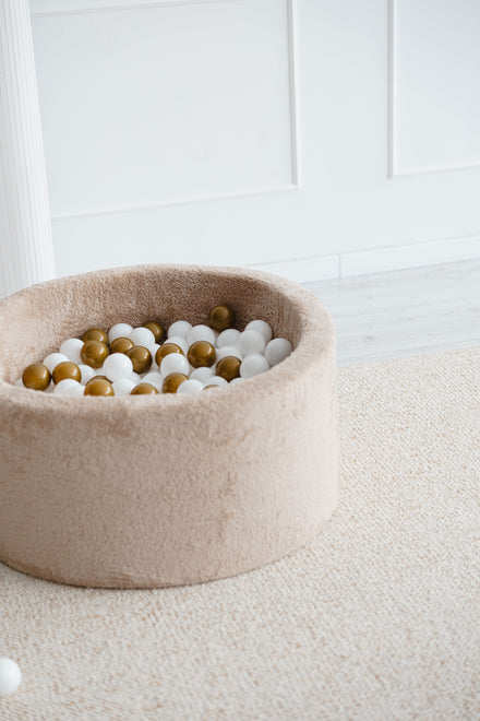 Moje Ballenbad Teddy 90x40cm | Beige