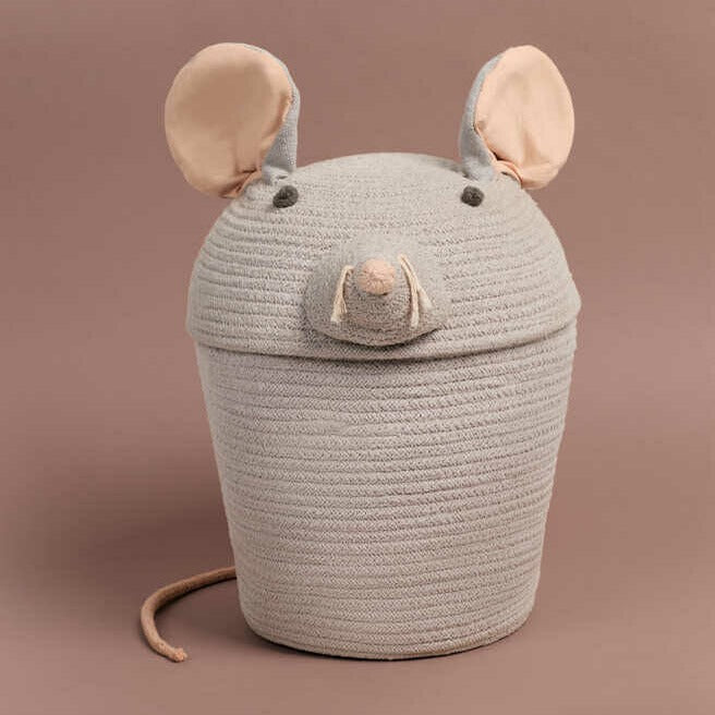 Lorena Canals Opbergmand Rat | Basket Renata The Rat