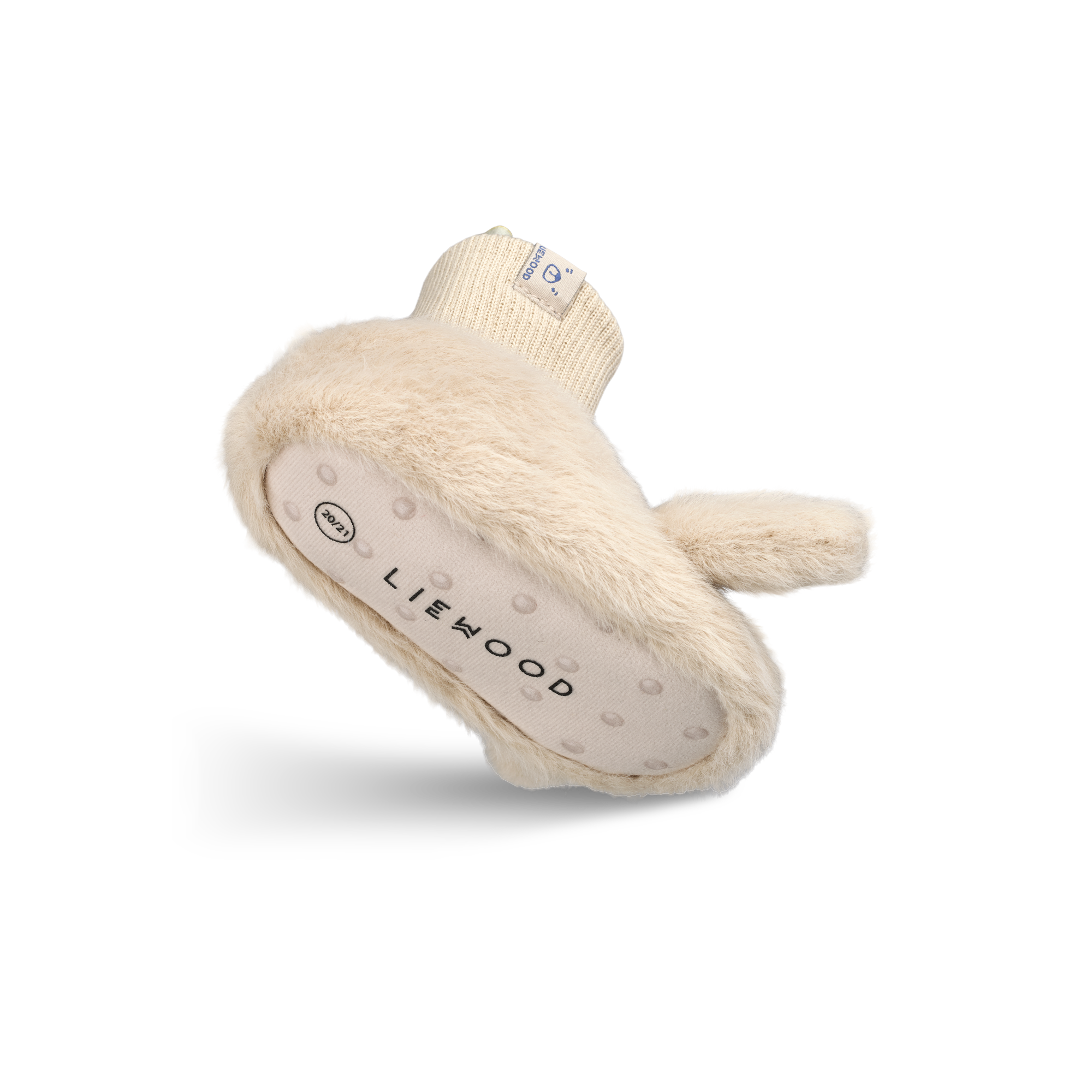 Liewood Beth Rabbit Plush Slippers | Mist