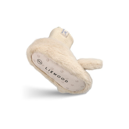 Liewood Beth Rabbit Plush Slippers | Mist