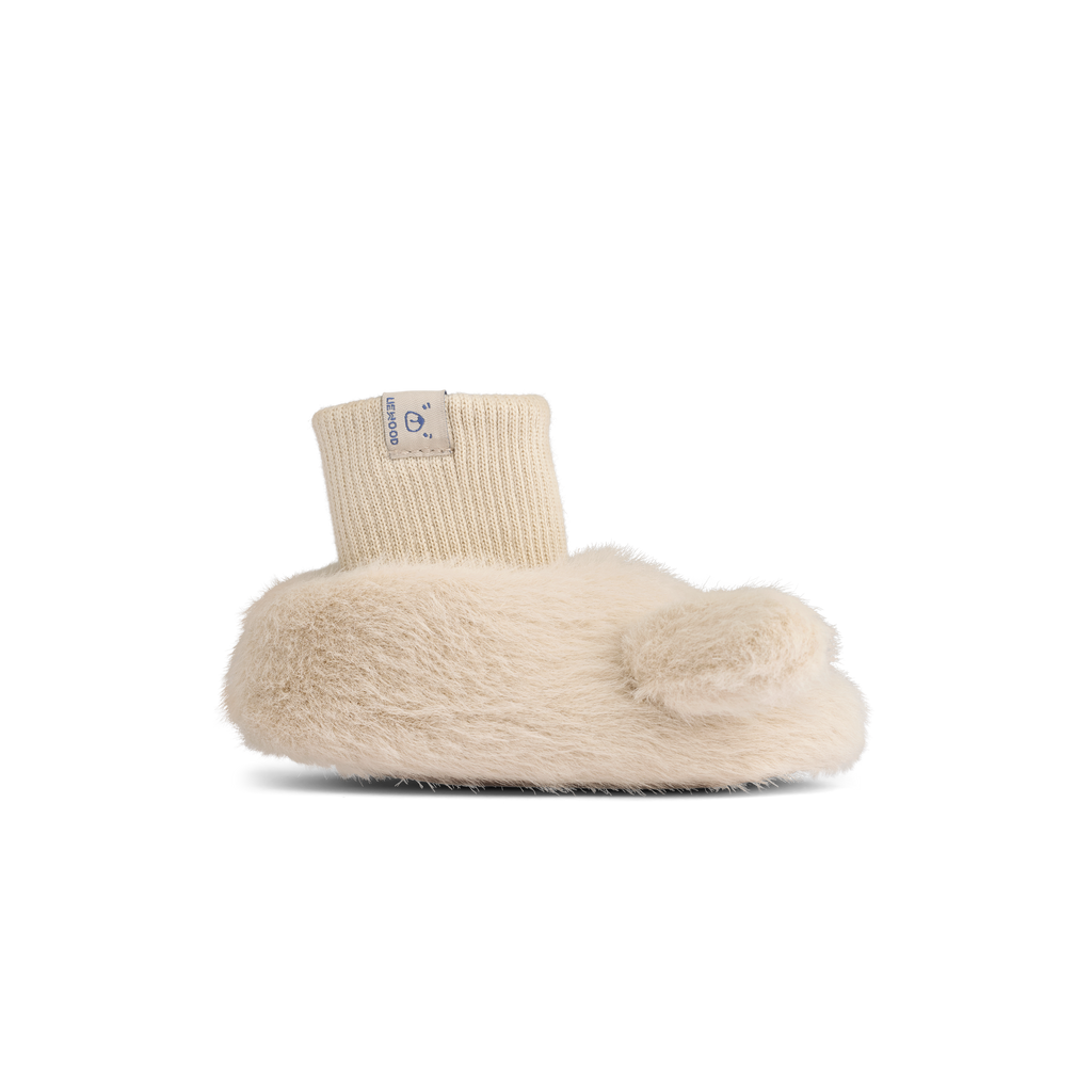 Liewood Beth Rabbit Plush Slippers | Mist