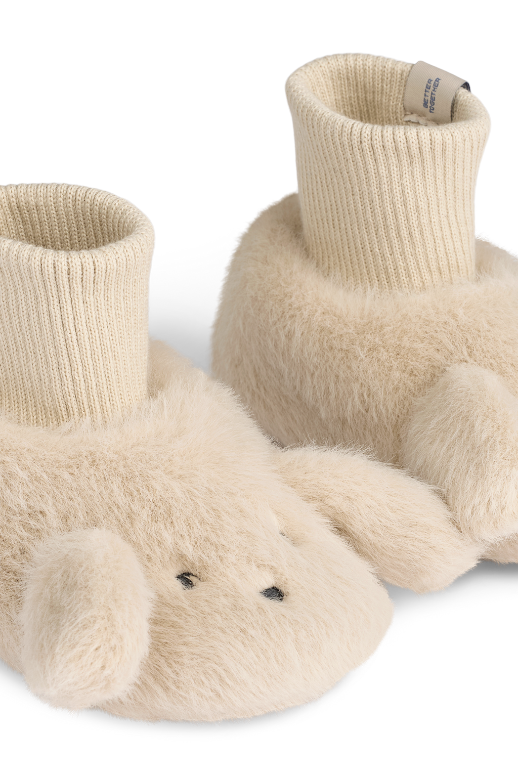 Liewood Beth Rabbit Plush Slippers | Mist