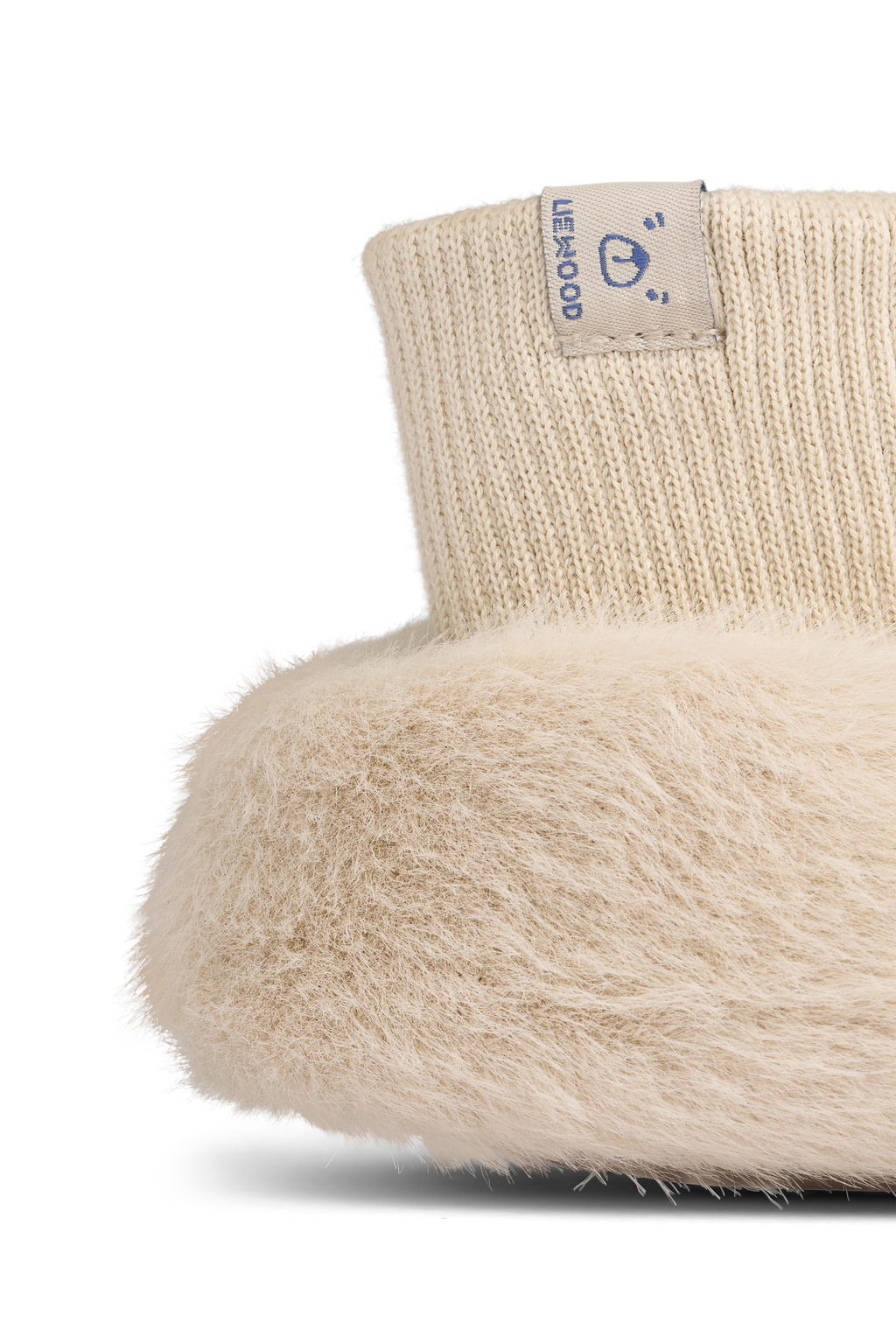 Liewood Beth Rabbit Plush Slippers | Mist