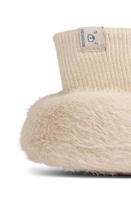 Liewood Beth Rabbit Plush Slippers | Mist