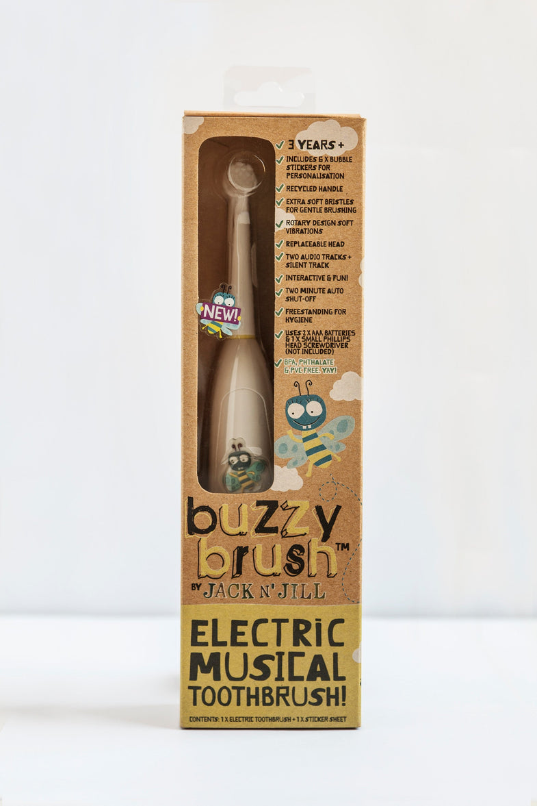 Jack N' Jill Organic Elektrische Tandenborstel | Buzzy Brush