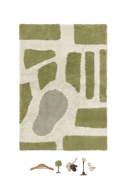 Lorena Canals Machinewasbaar Tapijt | Hyde Park