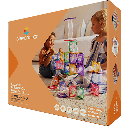 Cleverclixx Ball Run Clever Pack Pastel | 110 Stuks