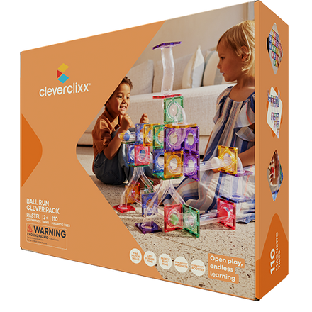 Cleverclixx Ball Run Clever Pack Pastel | 110 Stuks